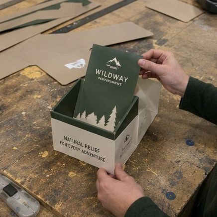 Promotional custom countertop displays with company logo